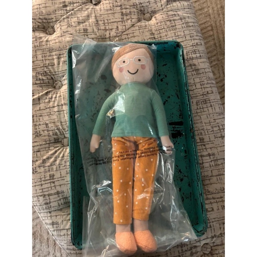 Male Parent Doll Plush Figure | Soft Cloth Pretend Play Toy